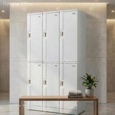 Eco-friendly Office Plastic Lockers for Coworking Space, Modern Modular Personal Storage, Formaldehyde-free, Custom Colors & DIY Combination photo-2
