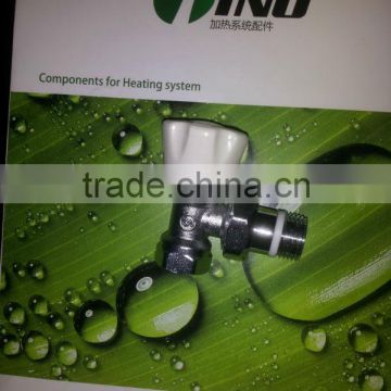 caleffi type angle manual radiator valve