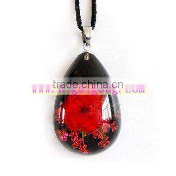 insect necklace premium amber souvenir gift FD0703Q13