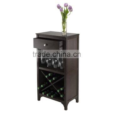 Hot Sale Wooden Wine Glass Hanger Wooden Wine Glass Shelf photo-5