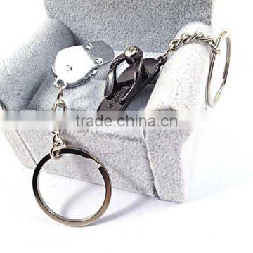 Custom Metal Keychain Promotional Cute Shoes Keychain photo-4