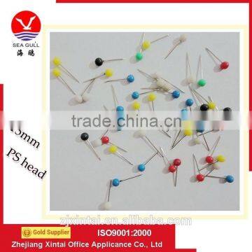 Wholesale 15mm Color Plastic Ball Head Push Pin for Office