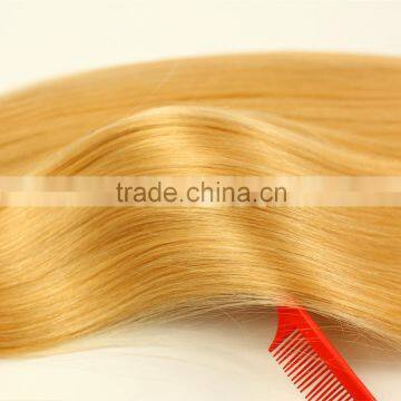 160g 180g 220g 260g Full Head Human Remy Hair Blond Clip in Hair Weaves Supplier's Choice photo-6
