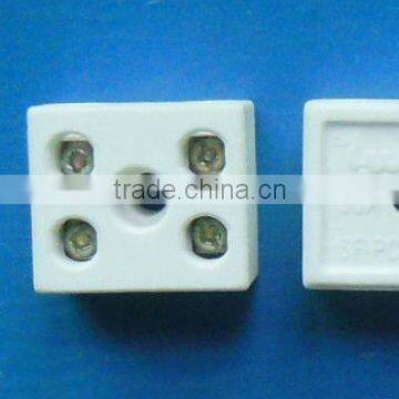 30A porcelain/ ceramic connector porcelain terminal block ( 4 years golden supplier )High frequency porcelain