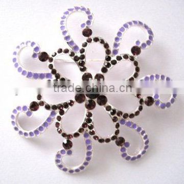 flower brooch,costume brooch