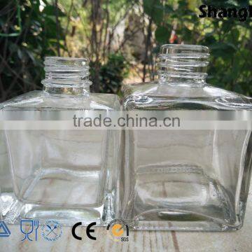 150ml Clear Square Parfume Glass Incense Aroma Reed Diffuser photo-3
