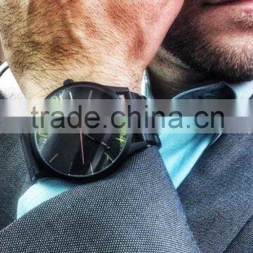 Luxury Fashion Design Black Stainless Steel Case Men Watch With Custom Logo Quality Choice photo-5