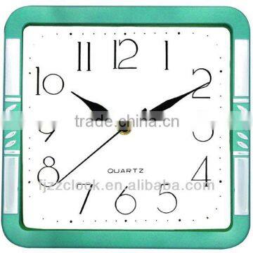 Square Plastic Quartz Wall Clock