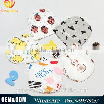 european style kids beanies cute animal pattern rounded top baby hats