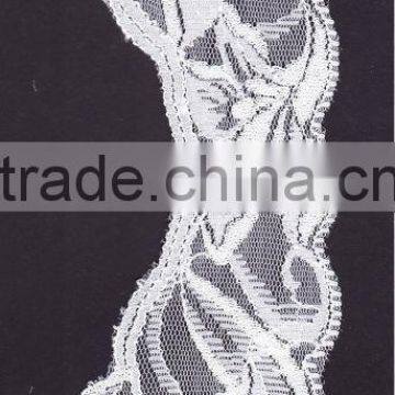 2016 New Fashion Unique Style Scalloped Voile Elastic Big Supply of Lace