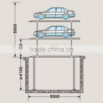 Car parking lift used home garage car automated parking garages