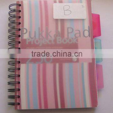 pp or pvc cover notebook (ak-d1013)