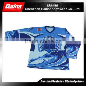 2016 make your own design wholesale blank hockey jersey custom style