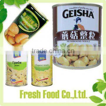 new crop canned whole button mushroom