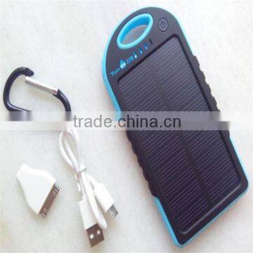 2016 shenzhen new technology products 5000mah Solar Power Bank for Laptop