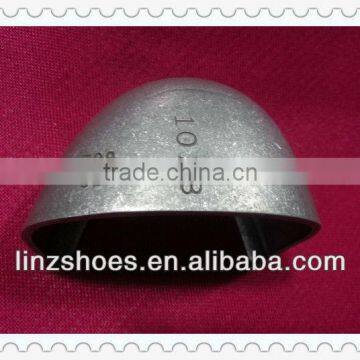 Safety aluminum toe for shoes