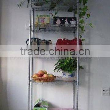 5-layer heavy duty wire shelf/display rack/wire shelves