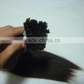 hot selling best quality brazilian hair pre-bonded hair extension i tip u tip flat tip v tip straight hair wholeasle hair