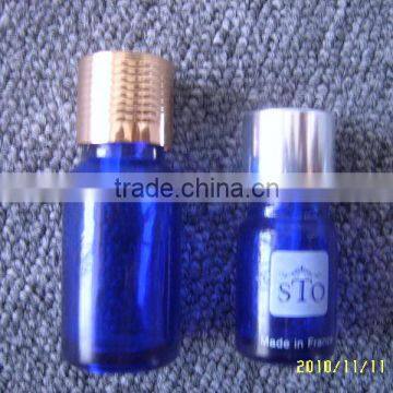 10ml/30ml blue essential oil bottle with mental cap