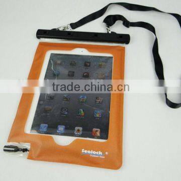 Tarpaulin waterproof bag for pad with lanyard