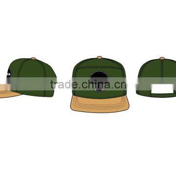 China wholesale 6 panel plain blank snapback hat