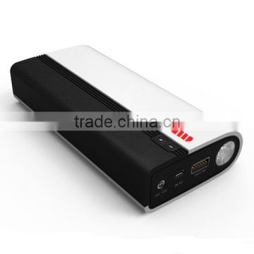 High capacity 12000mah power bank jump starter