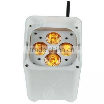 4x18w 6in1 Rgbwa+uv Stage ir Remote Control Wireless Battery Led Uplighting Quality Choice photo-3