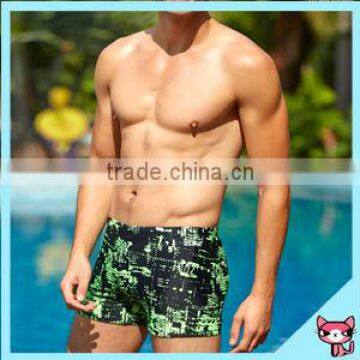 Fashion swimwear fabric Swimming manufacturer Trunks Swimwear male sexy beach shorts man swimwear