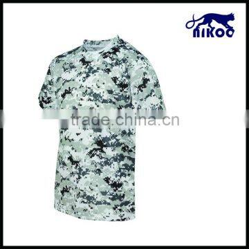 Sublimation Army t shirt, Round neck t shirt for Army camo tranning t shirt