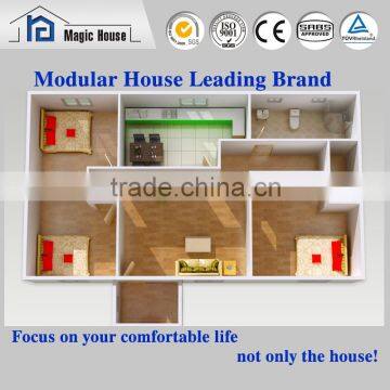 Modern Long Life Span Foaming Steel Structure Prefabricated Concrete House photo-2