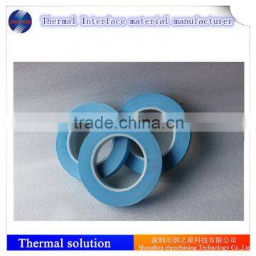 Fiberglass Reinforced bule Thermally Adhesive Tape 1.0W/mk