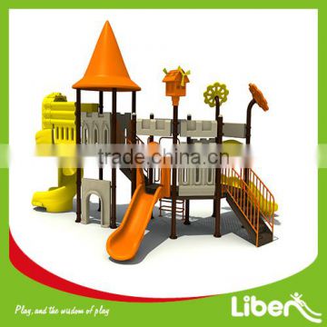 Euro standard outdoor plastic playground equipment for garden (LE.CB.002)