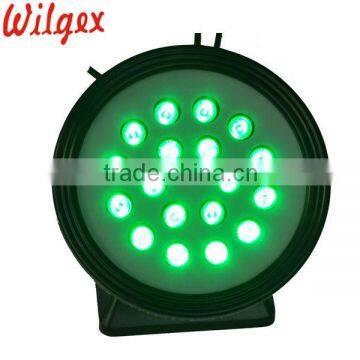 Round Type IP65 Waterproof 18x3w RGB 3in1 Led Wash Light Outdoor photo-5