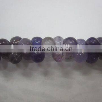 natural amethyst dumbbell bead from china factory