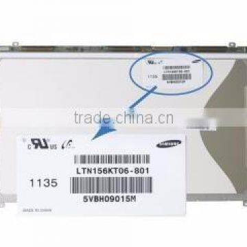 LTN156KT06-B HD+ Samsung 15.6 inch LVDS laptop LED screen, gradeA+