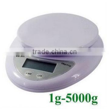 5kg 5000g 1g Weight Balance Digital Kitchen Food Diet Postal Scale