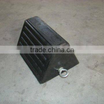 Double side rubber wheel chocks