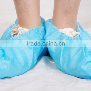 Disposable non woven and PE CPE overshoes