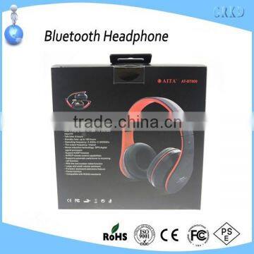 Fashion Design Earmuff Wireless Bluetooth Headphone With FM Radio photo-6