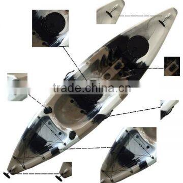 Professional Sit On Top Kayak Plastic Fishing Boat photo-6