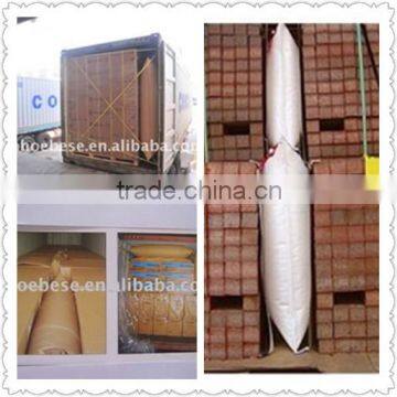 kraft paper laminated pp woven dunnage bag