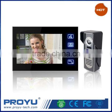 Promotional Fashion Blue Touch Buttons Video Door Phone PY-V806M11