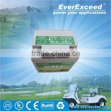 2015 High quality Gelled Valve gel Regulated 12v 200ah battery for golf cart