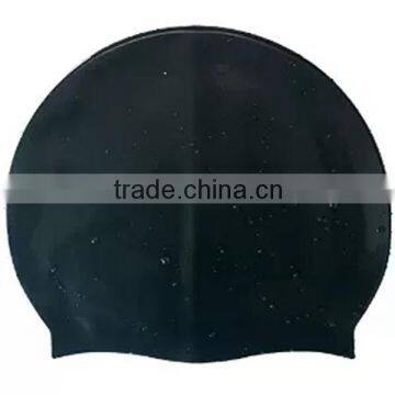 Swim Cap For Black Wmenswim Caps Logo Silicone photo-5