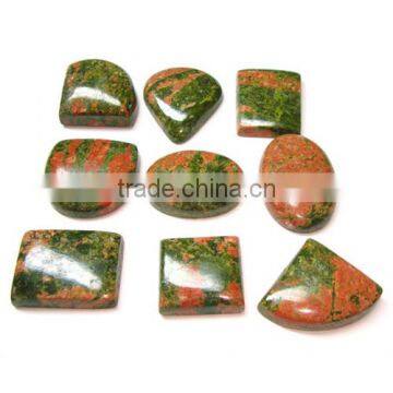 Natural Unakite Stone Natural Semi Precious Stones Wholesale Loose Cabochon Gemstones Authentic Gemstones photo-2