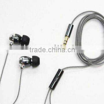 FT-846 with Volume Control Aluminium Stereo Earphone