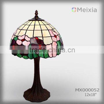 MX000052 tiffany style stained glass table lamp wedding gift