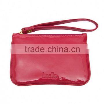 Fast delivery pvc wristlet wallet