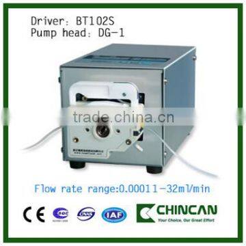 High Quality BT102S Micrometeror Speed Variable Peristaltic Pump with the best price