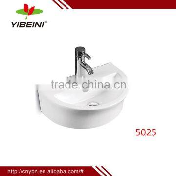 cheap price wall hung small ceramic basin sink